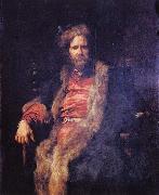 Portrait of the one-armed painter Marten Rijckaert. Anthony Van Dyck